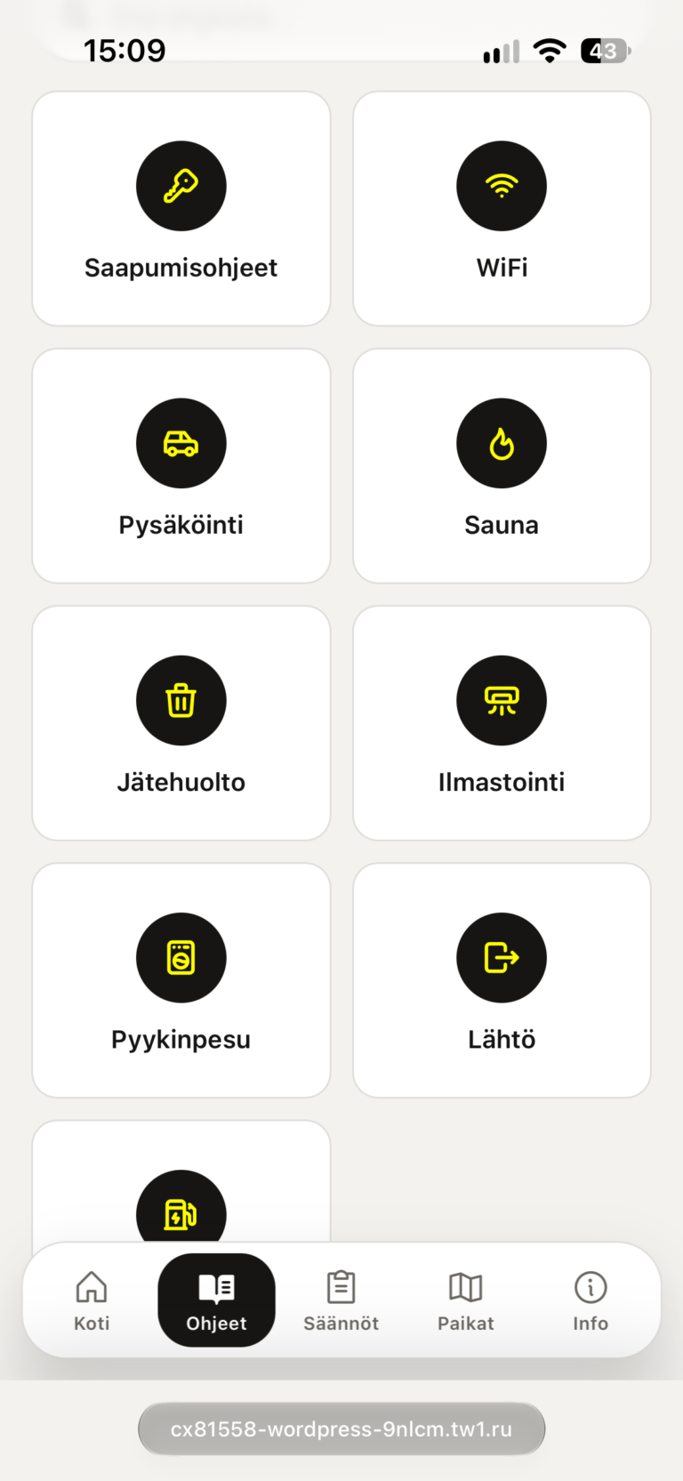 Opas oleskelun aikana